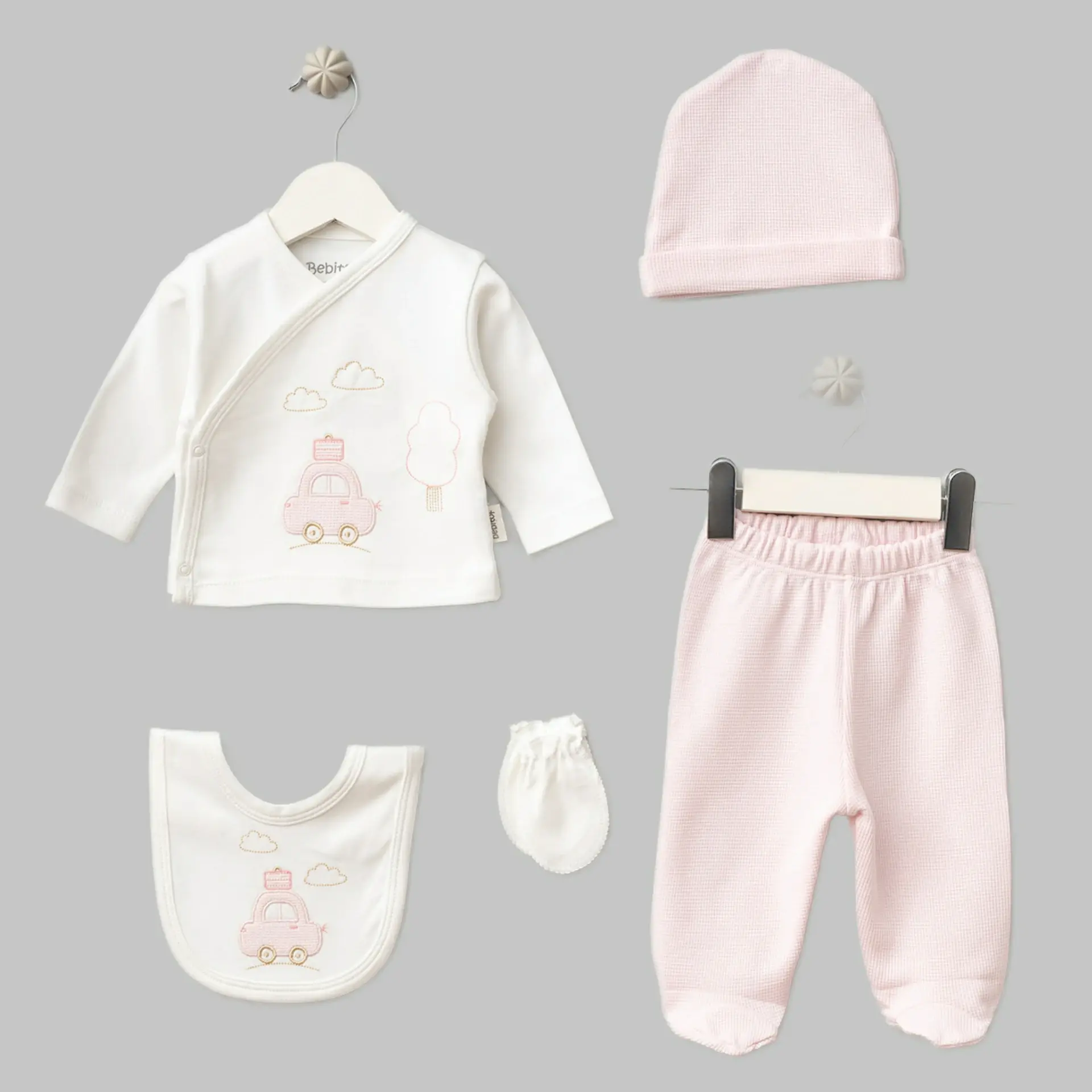 HASTANE ÇIKIŞI 5 Lİ BAVULLU ARABA